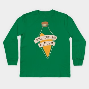 Make Your Own Luck, Felix Felicis, Liquid Luck Kids Long Sleeve T-Shirt